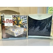 Waterbridge Electric Plate Warmer - Heats up to 6 Large Plates - Heritage Navy