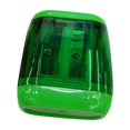 thumbnail image 1 of NAOJIE Hand Held Pencil Sharpener,Pencil Sharpener,Colored Pencil Sharpener,Pencil Sharpener for Kids,Double Hole Pencil Sharpener with Cover,Safe And Reliable for Children-Green, 1 of 2