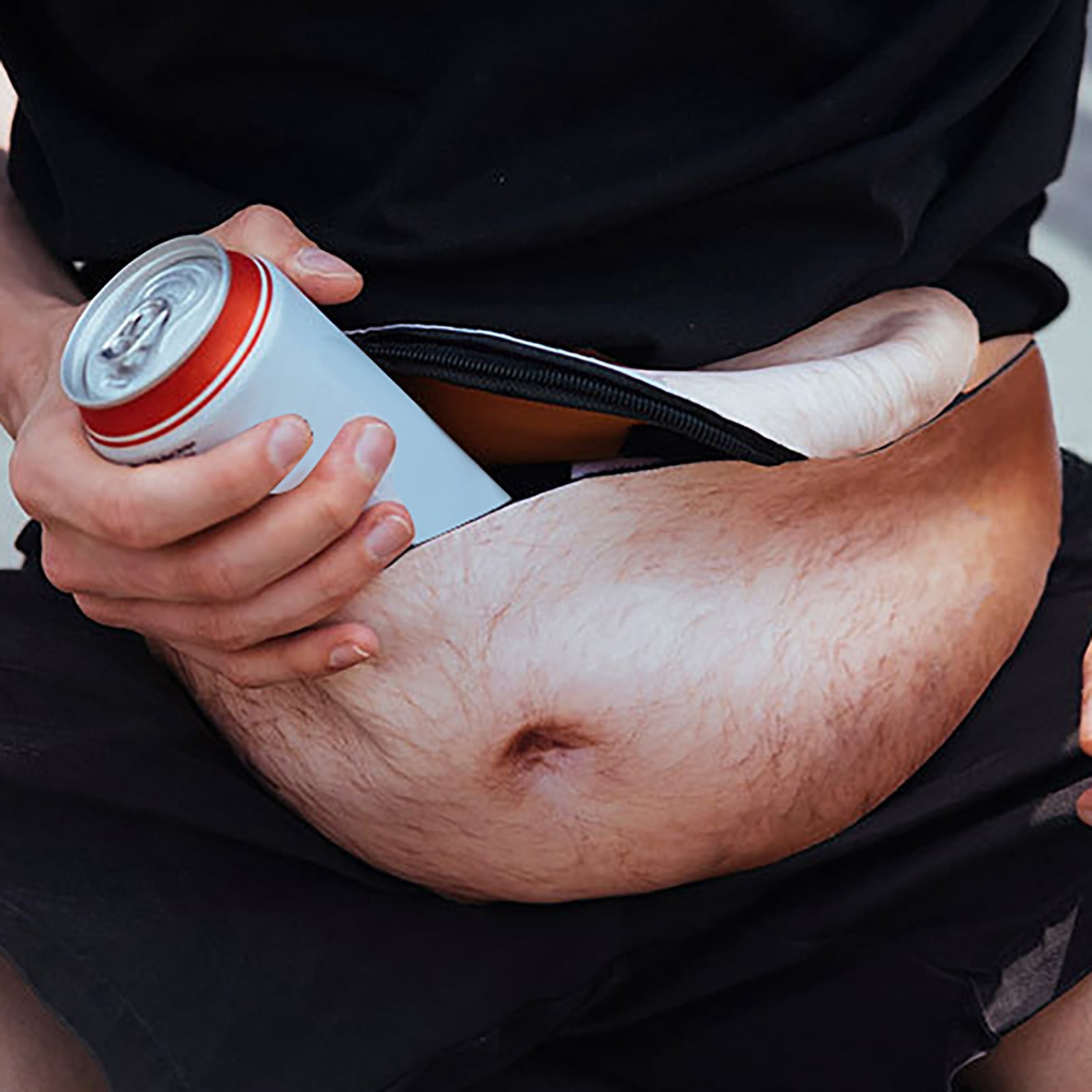 Kcolen Novelty Prank Belly Fanny Pack for Adults and Parties