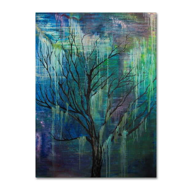 Trademark Fine Art 'Enchanted Tree' Canvas Art by Michelle Faber