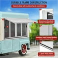 thumbnail image 4 of Telyswee Concession Window 60"x36", Aluminum Alloy Food Truck Window with 4 Horizontal Sliding Mesh Screen Windows & Drag Hook, Up to 85 ° Serving Window for Food Truck Concession Trailer, 4 of 8