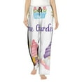thumbnail image 2 of Lsque Watercolor Gnome Garden Print Women's Pajama Pants, Lounge Pant - Comfortable Home Wear,Elastic Waistband, Stylish Design-Large, 2 of 9