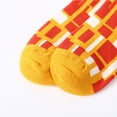 thumbnail image 6 of Xmyrz Calf Socks For Women Faddish Geometric Print Socks Cotton Holiday Skin-Friendly Casual Cute Socks, 6 of 6