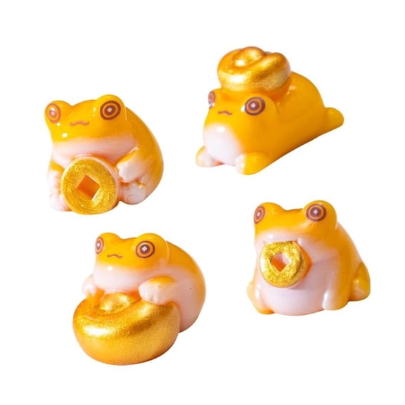 ANXPTIME Mini Toads Tiny Toads Miniature Toads Figurine for Fairys Garden Accessories