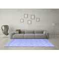 thumbnail image 3 of Ahgly Company Machine Washable Indoor Rectangle Abstract Blue Modern Area Rugs, 2' x 3', 3 of 4