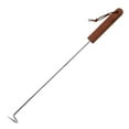 thumbnail image 1 of Barbecue Forks for Grilling and Barbecue | Stainless Steel Meat Turner Hook with Wooden Handle Practical Kitchen Grilling Accessory for BBQ Grilling Griddle Kitchen Cooking, 1 of 6