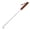 A - 41cm, variant on TEPgvh BBQ Meat Turner and Flipper, Stainless Steel Grilling Hooks with Wooden Handle,A,31.8cm