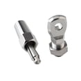 thumbnail image 3 of Scienceny Accesorios de cuerda de alambre Cojinete de barco Heavy Duty 316 Abrazadera de acero inoxidable Accesorios Hardware Velero Kayak Canoa Bombillas para automóviles, 3 of 6