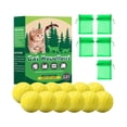 thumbnail image 2 of Natural Cat Repellent Balls (12 Pcs) - Indoor & Outdoor Use, Cat Deterrent Outdoor to Keep Cats Away, Keep Cats Out of Yard Permanently, Essential Oil Repellent, Protect Furniture from Scratching, 2 of 8