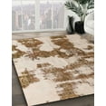thumbnail image 3 of Ahgly Company Machine Washable Indoor Rectangle Abstract Light Brown Area Rugs, 2' x 3', 3 of 7