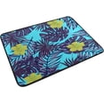 thumbnail image 6 of FREEAMG Beautiful Tropical Plants Palm Leaves Flowers Shower Curtain Set, with Rug and Shower Curtain, Waterproof and Durable, , Bathroom Decoration, 60x72in, 6 of 7