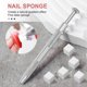 thumbnail image 2 of 100Pcs Nail Art Sponge Gradient, With Metal Clip to Create Nail Art Patterns, 2 of 4