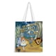 thumbnail image 1 of The Wonderful Wizard of Oz Bolso de tela con estampado de lienzo para mujer, bolsa de compras reutilizable y estética, con cremallera interior, regalo para mujer,40*40cm., 1 of 6