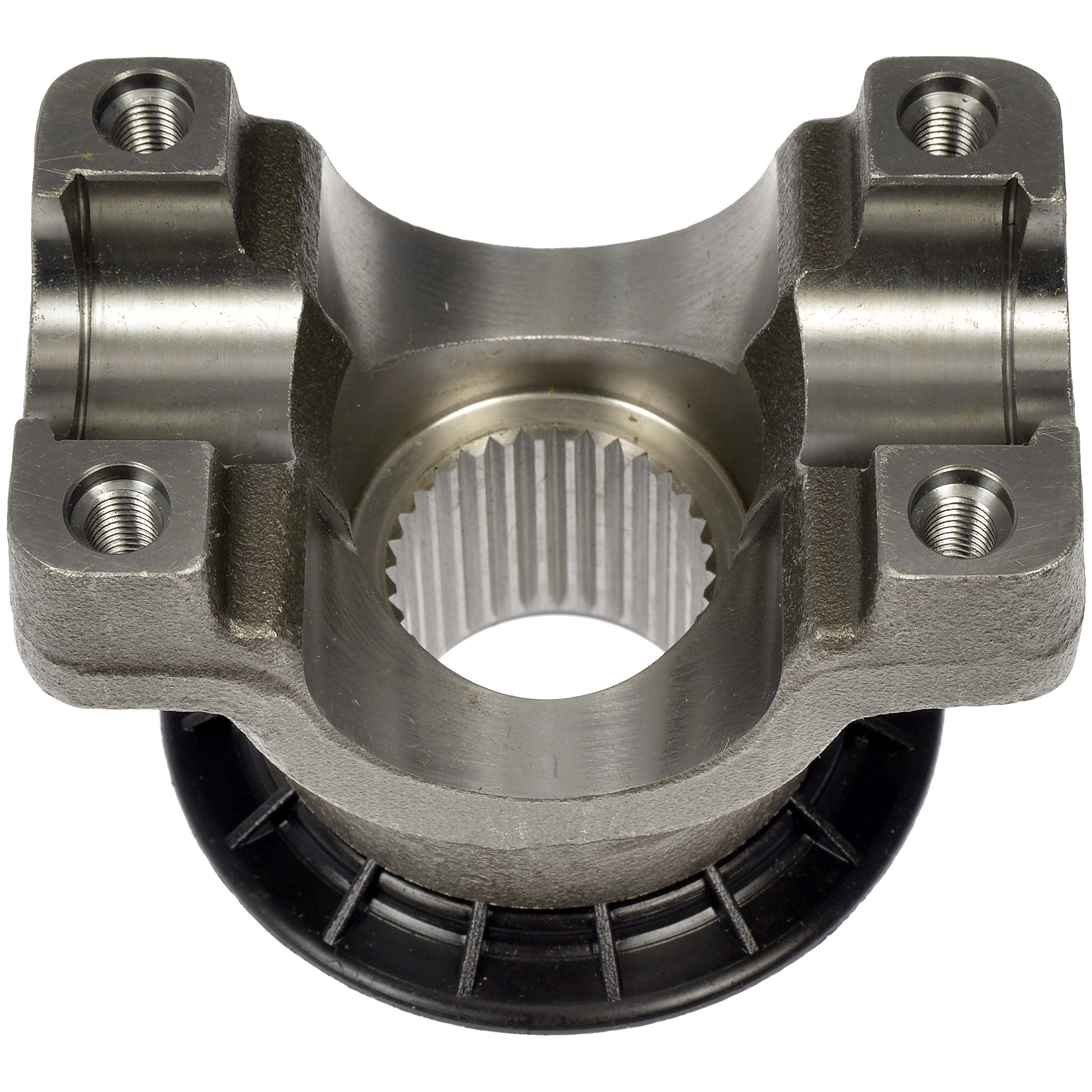 Dorman 697-538 Rear Driveshaft at Rear Axle Drive Shaft Pinion Yoke for Specific Ford Models, Silver Fits select: 2000-2004 FORD F150, 1985-1999 FORD F250