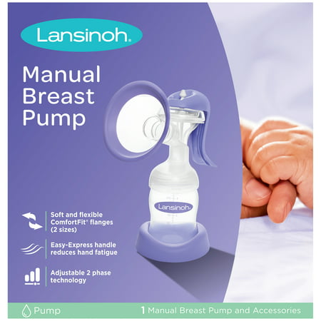 Lansinoh Manual Breast Pump, 1 Count (Best Manual Breast Pump 2019)