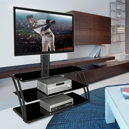 Mount-It! - Single Monitor Arm Desk Mount - Black