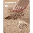 thumbnail image 5 of FOINWER Bathroom Rug 17"x24" khaki Water-absorbent, Non-Slip, Microfiber, Plush Bathroom Mat, Machine Washable, 5 of 5