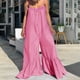 thumbnail image 4 of Mono de mujer Mamelucos Overoles Moda Verano Sólido Casual Camis Sin mangas Mono con tirantes Odeerbi ODB-2, 4 of 9
