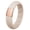 Pack D: Moonlight - Rose Gold, variant on ThunderFit Silicone Rings Wedding Bands for Him & Her, Unisex Engagement Rings, 5mm Width, Rubber Engagement Bands with Classic Metal Accent, Variety Multipack 1/3