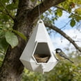 thumbnail image 3 of fsxdhpcsgfc Style Bird Feeder Futuristic Garden With LED Lights For Outdoor Copper Proofing Parrot Suet Feeders for Birds Strong Suction Cup Suet Cakes Feeder for Wild Birds Squirrel Food for outside, 3 of 5