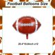 thumbnail image 2 of Globos de fútbol Aikitub para decoración de fiesta de fútbol, 12 unidades, 2 of 7
