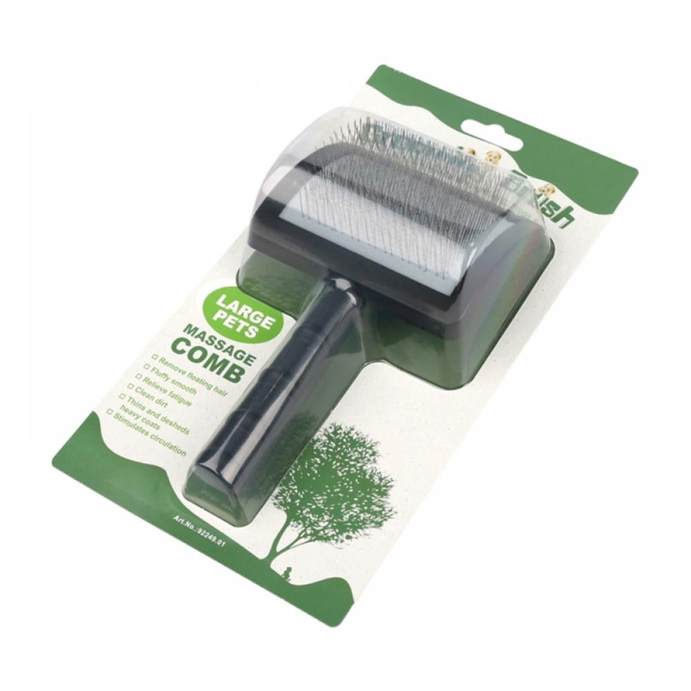 Extra Long Pin Slicker Brush for Large Dog Matted Hair, Grooming Wire