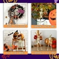 thumbnail image 6 of TETOU 5Pcs Skeleton Hallowe'en Decorations, 14.5" Realistic Plastic Full Body Movable Posable Joints Skeleton for Hallowe'en Party Haunted House Props Indoor Outdoor Decor-2 Orange+3 White, 6 of 7