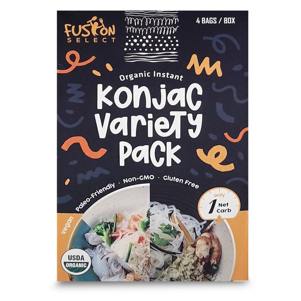 Fusion Select Organic Konjac Noodles Shirataki Rice, Angel Hair