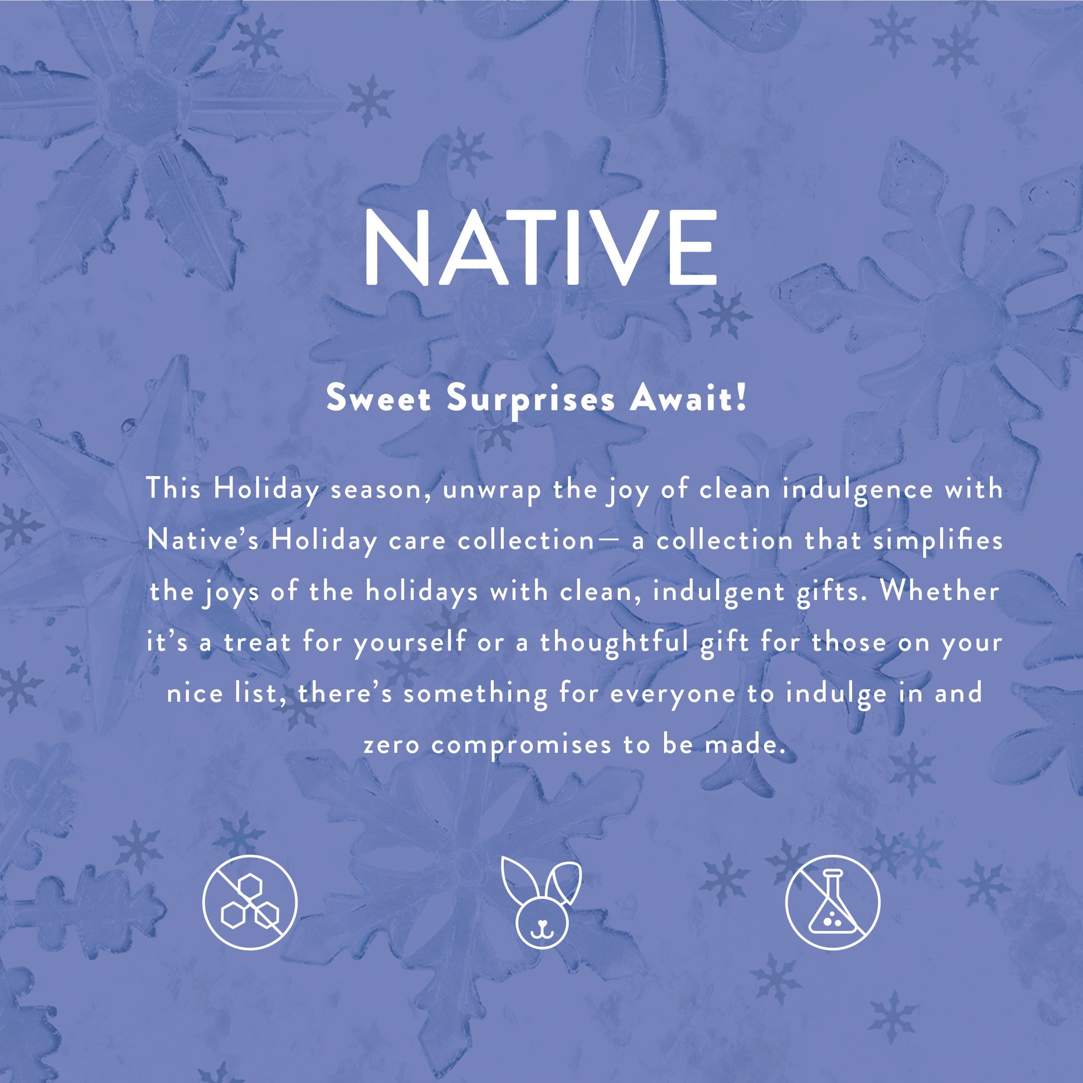 Native, Sulfate Free 24-Hour Refreshing Body Wash, Alpine Air, Holiday Body Wash, 18 fl oz