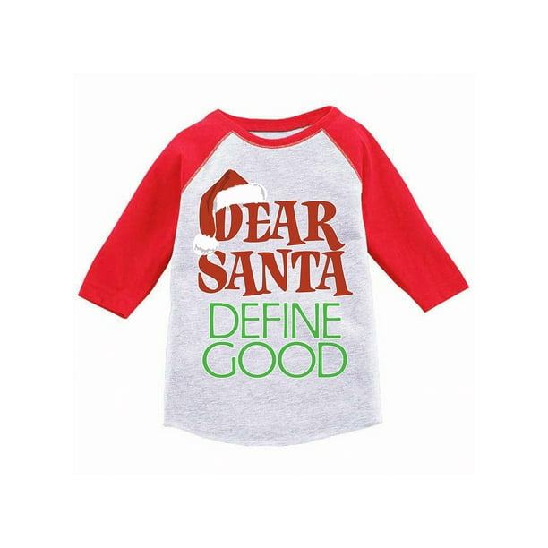 santa define good shirt