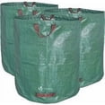 thumbnail image 1 of Juego de 3 bolsas de basura para jardín, 272 l, resistentes, de polipropileno, para jardín, juego de 3 bolsas de basura para jardín, 1 of 6