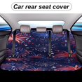 thumbnail image 5 of 4th of July Car Accessories Bench Seat Covers for Cars Print Car Seat Protector Cover for Rear Universal Fit, 5 of 6