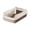 White, variant on HOARBOEG Stainless Steel Cat Litter Box with High Sides, Enclosed Design for Odor Control & Anti-Scatter, Non-Slip Base for Big Cats