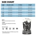 thumbnail image 5 of Lsque Veterans Day Print Men's Cotton Blend Sleeveless Muscle Shirts (S-3XL)- Moisture Wicking, Odor Protection, UPF 30+,Small, 5 of 8
