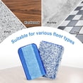 thumbnail image 7 of 4 Pack Microfiber Cleaning Pad for Bona Mop Safe for Hardwood & Hard Surface Floors Dry Wet Floor Cleaning - Includes 2 Microfiber Cleaning Pad and 2 Dusting Pad - Microfiber Mop Pads for 18Inch Mop, 7 of 7