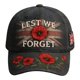 thumbnail image 2 of Gorra de béisbol conmemorativa | Cierre ajustable tipo snapback | Gorra transpirable para exteriores para honrar la memoria, 2 of 9