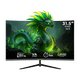 thumbnail image 1 of Monitor Gamer Curvo 31.5" DXT GAMING Sight 1ms 180Hz FHD VA DP HDMI USB Adaptive-Sync Negro MDXT315CBK, 1 of 6