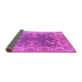 thumbnail image 2 of Ahgly Company Indoor Round Oriental Pink Traditional Area Rugs, 4' Round, 2 of 4