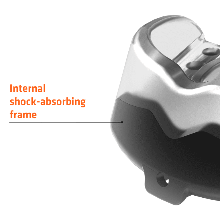 Shock Doctor Pro Mouthguard, Youth, Clear photo 2