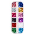 thumbnail image 2 of 12 Colores Paillette Foils Flakes Decoración de Uñas Sunnimix DIY Nail Art Glitter Lentejuela, 2 of 8