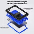 thumbnail image 3 of Funda para Samsung Galaxy Tab A11 de 8,7 pulgadas (2025) y Galaxy Tab A9 de 8,7 pulgadas (2023), resistente, a prueba de golpes, con soporte giratorio de 360° y correa de mano/bandolera, 3 of 9