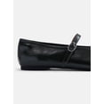 thumbnail image 5 of No Boundaries Women's Crinkle Mary Jane Flats, 5 of 5