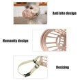 thumbnail image 2 of Bozal De Plástico Para Perro, Cesta Para Mascotas, Cubierta Para La Cara, Duradera, Ajustable, Para Entrenamiento De Perros, Cubierta Para La Boca, Jaula De Malla Advancent PT002318-00, 2 of 6