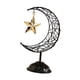 thumbnail image 4 of Adorno de estrella de luna, decoración festiva de Ramadán para gabinete, hogar, dormitorio Negro, 4 of 9