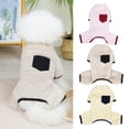 thumbnail image 2 of Soft Pet Clothes - Contrasting Colors, Comfortable, Casual, Thickened, Keep Warm, Plush, Four Leggings, Pet Costume for Teddy, 2 of 8