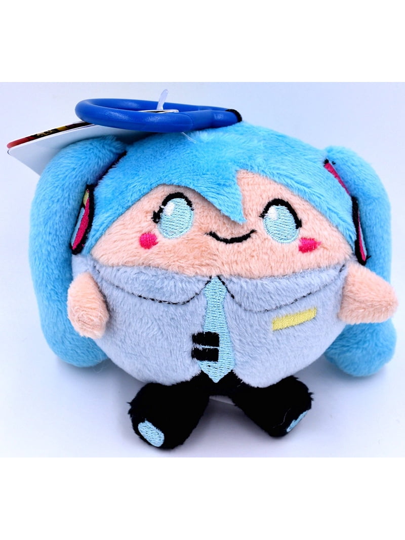 Micro Squishable Hatsune Miku 3 Inch Keychain Clip Plush Figure
