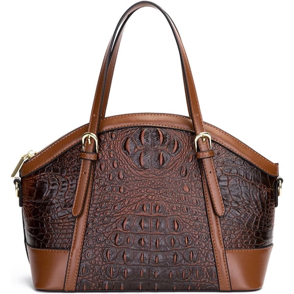 Fashion PU Leather Satchel for Women Medium Top Handle Mobile Phone Shell Bag Casual One Shoulder Crossbody Bags
