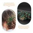 thumbnail image 3 of Circuito de cristal Bride Boda Combatado de cabello Accesorios para el cabello nupcial, 3 of 3