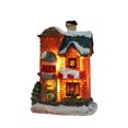 thumbnail image 1 of Christmas Scene Houses Building House with Warm LEDs Light Batter-y Operated Christmas Ornamnet Gift, 1 of 7