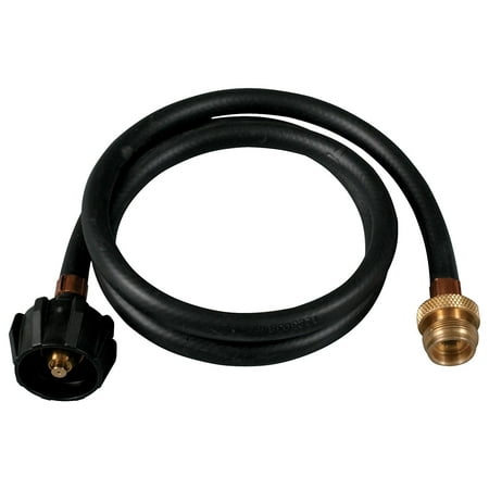 Adapter Propane LP Hose 1 lb. to 20 lbs 4' Long Portable